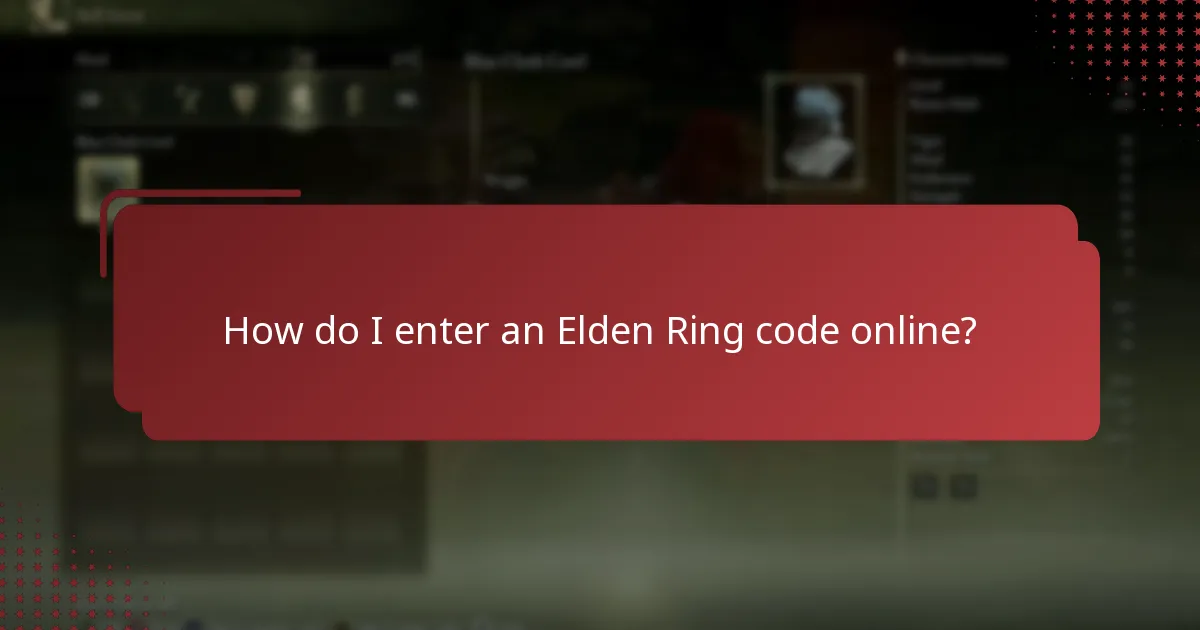 How do I enter an Elden Ring code on my Xbox console?