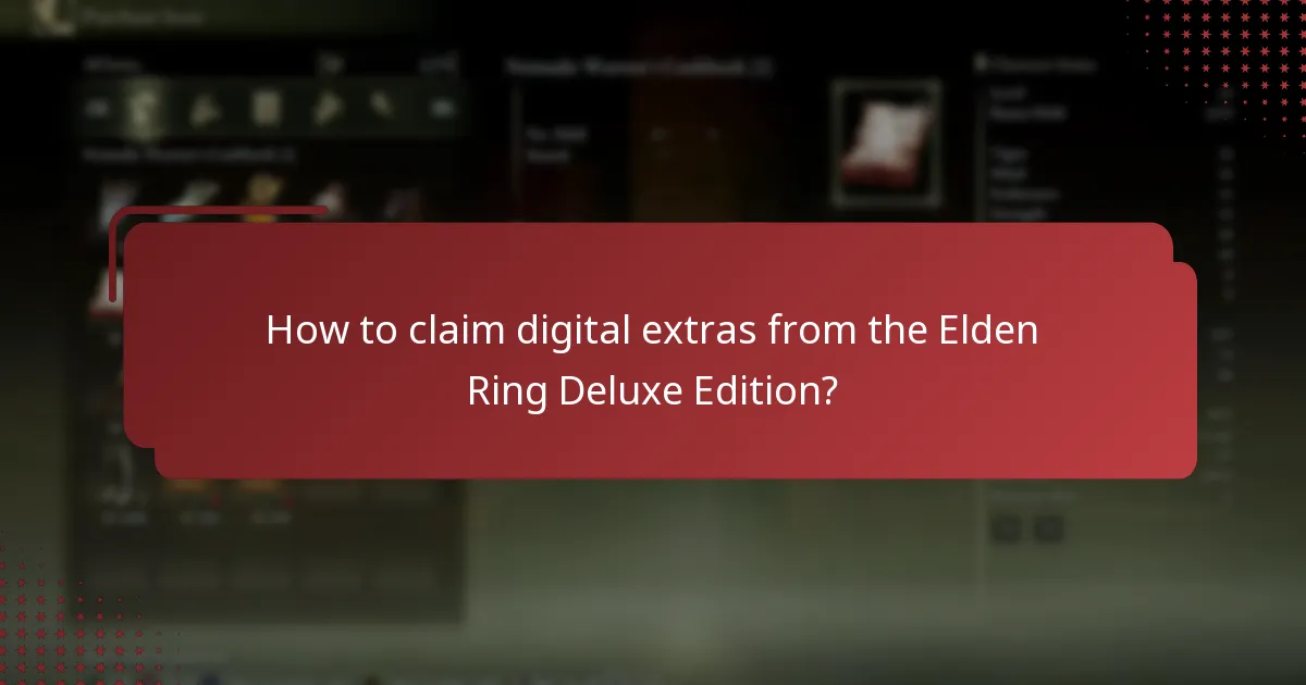 What is the content availability for the Elden Ring Deluxe Edition?