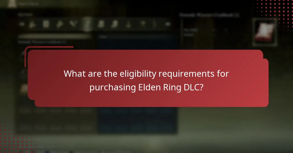 What are common issues during the Elden Ring DLC purchase process?