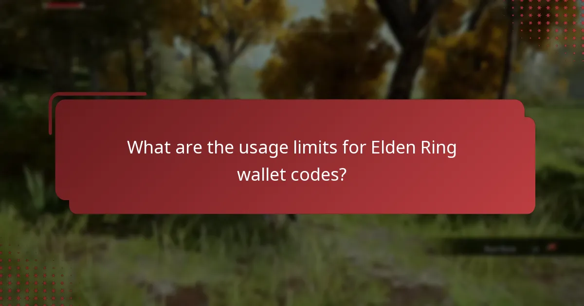 When do Elden Ring wallet codes expire?